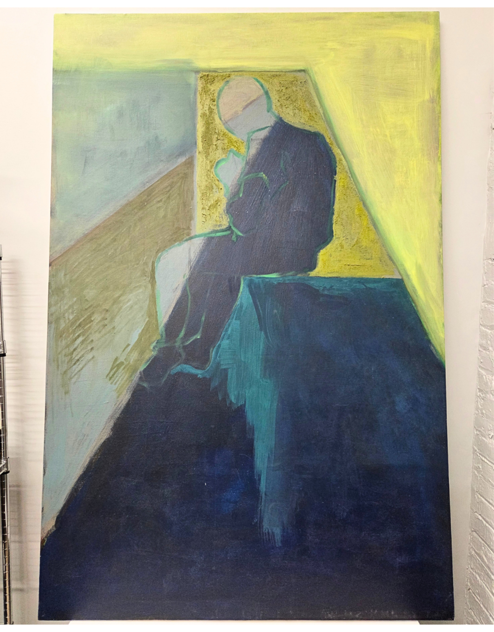 I Don't Worry At All, Oil Painting on Canvas