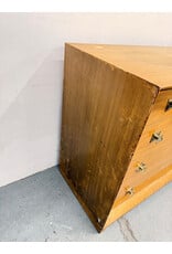 Paul Frankl Style Mid-Century Modern 4-Drawer Dresser