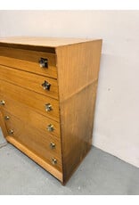 Paul Frankl Style Mid-Century Modern 6-Drawer Dresser