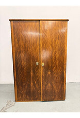 Paul Frankl Style Mid-Century Modern Wardrobe Cabinet