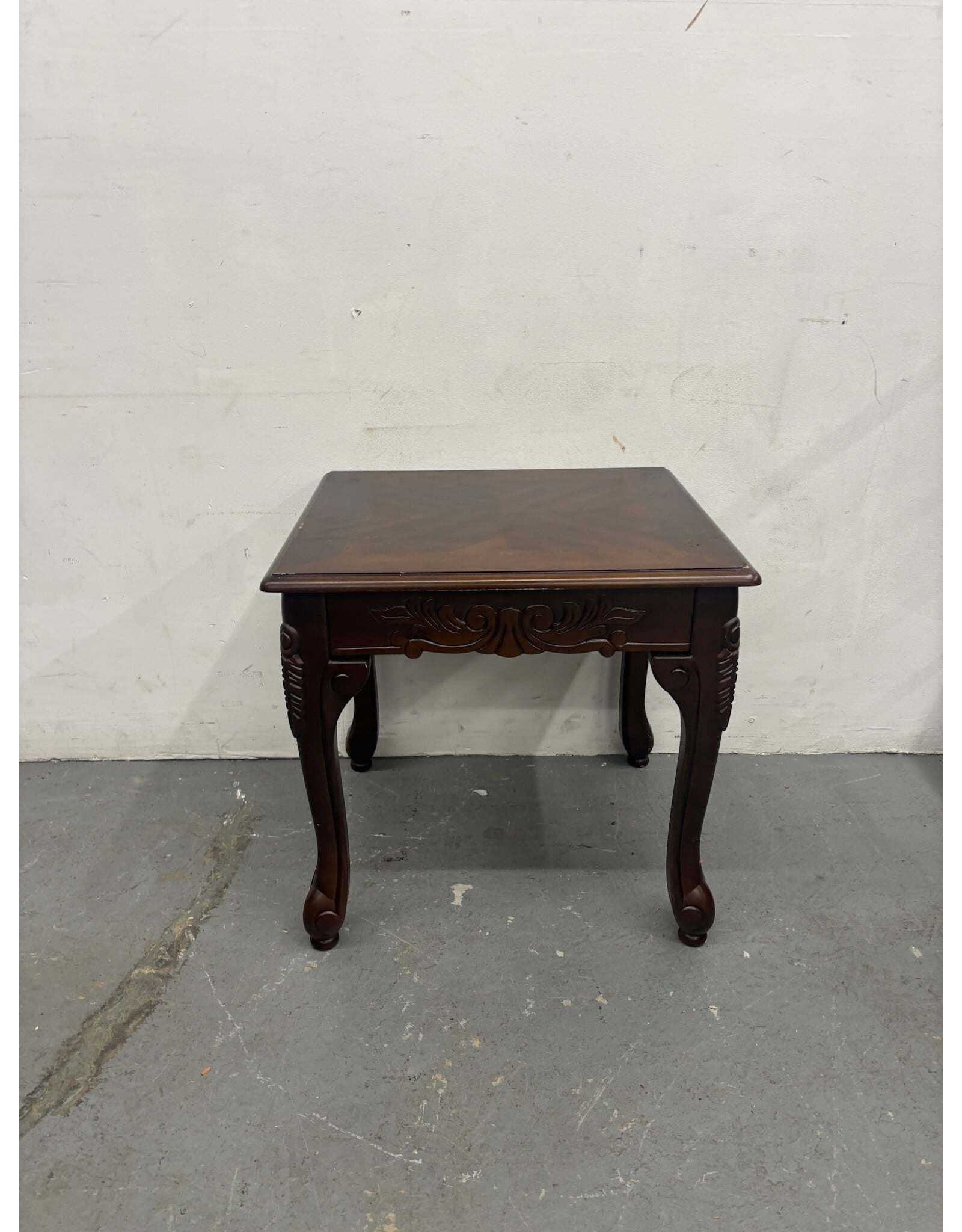 Dark Cherry End Table