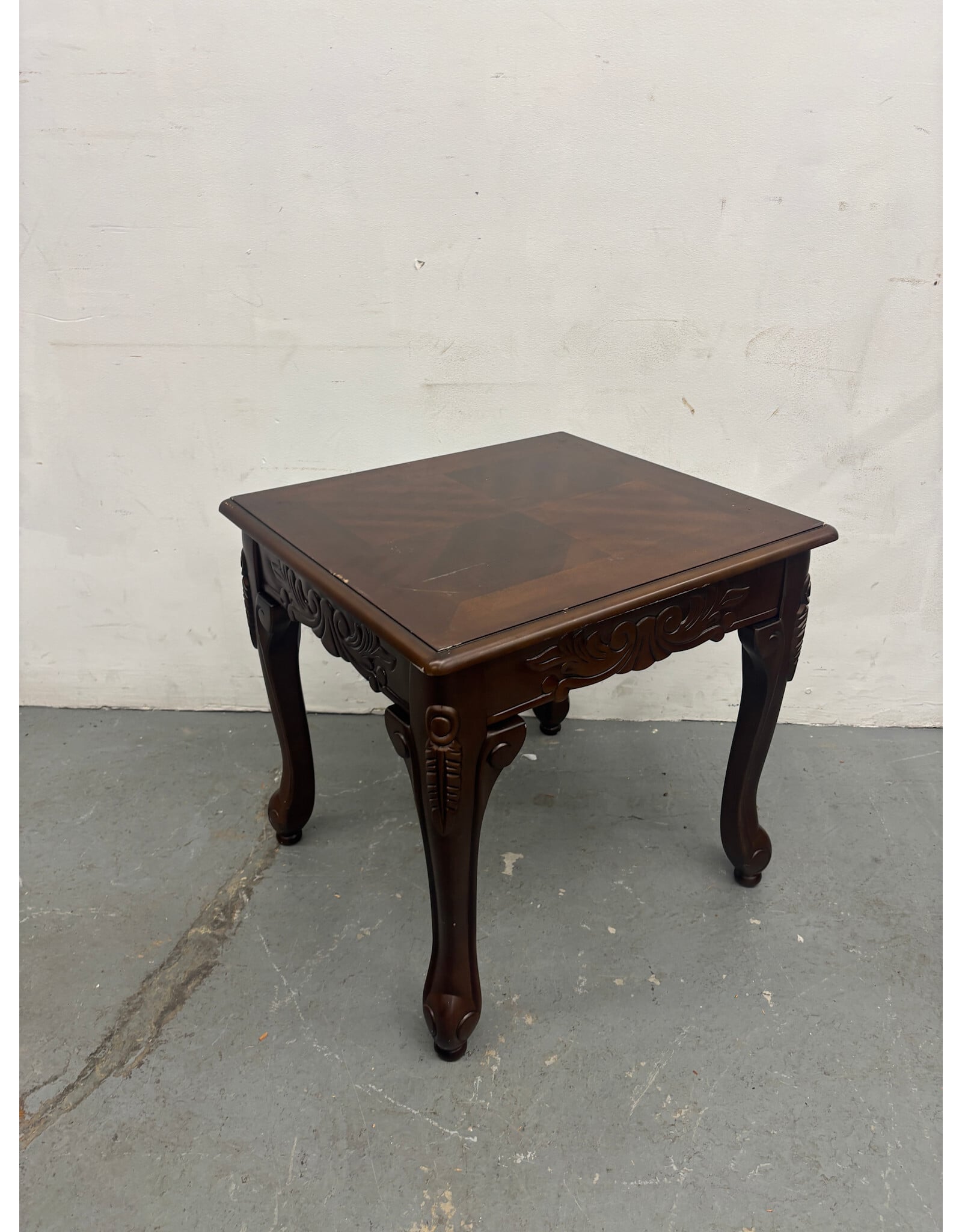 Dark Cherry End Table
