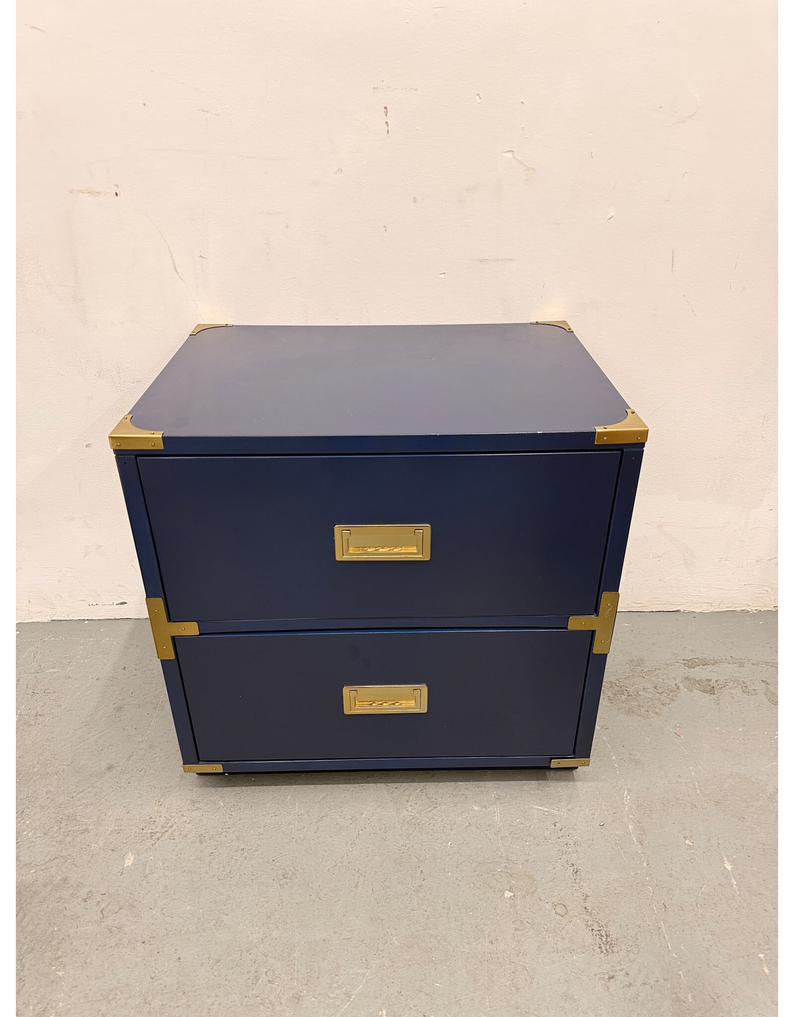 Maritime Blue Nightstand