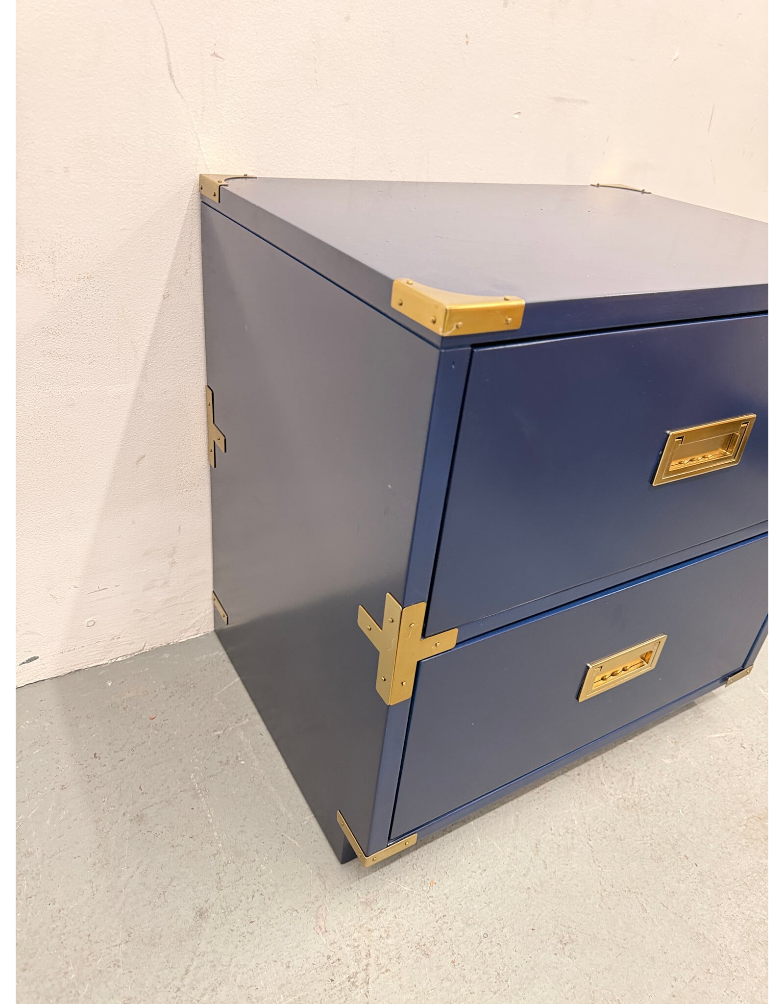Maritime Blue Nightstand