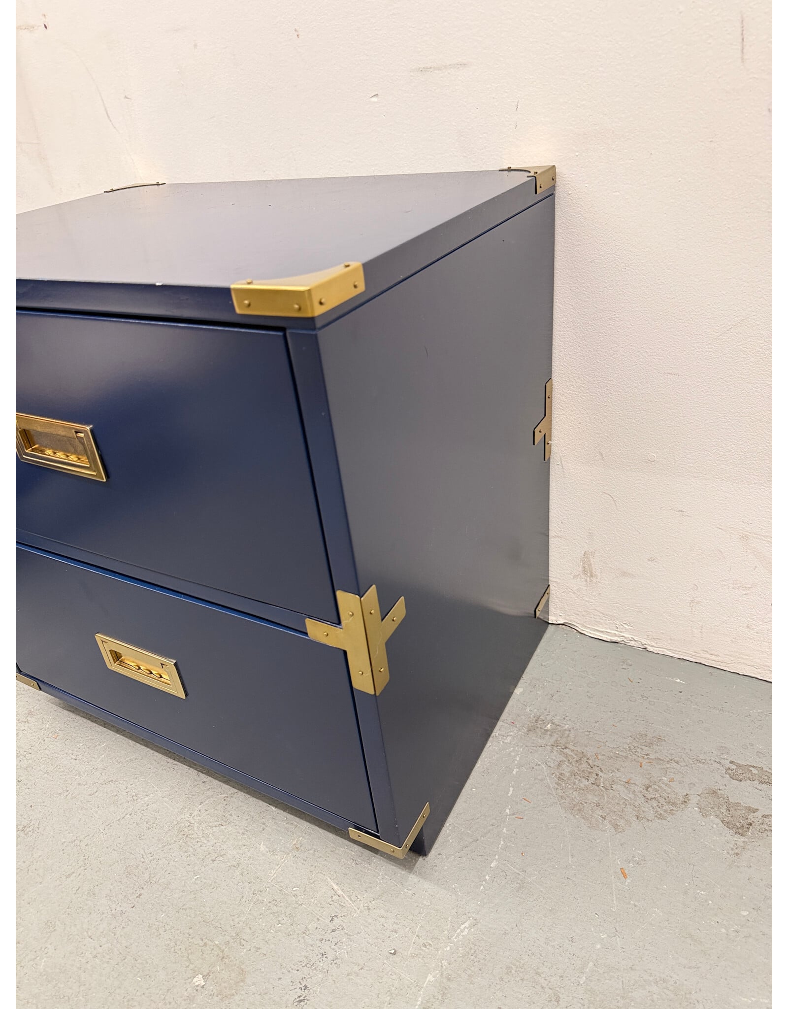 Maritime Blue Nightstand