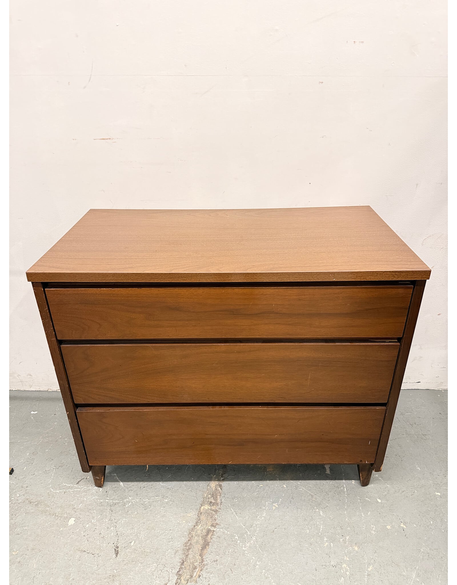 3 Drawer Walnut Dresser