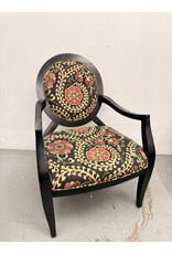 Black Accent Lounge Armchair