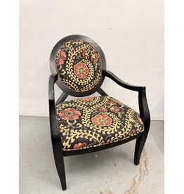 Black Accent Lounge Armchair