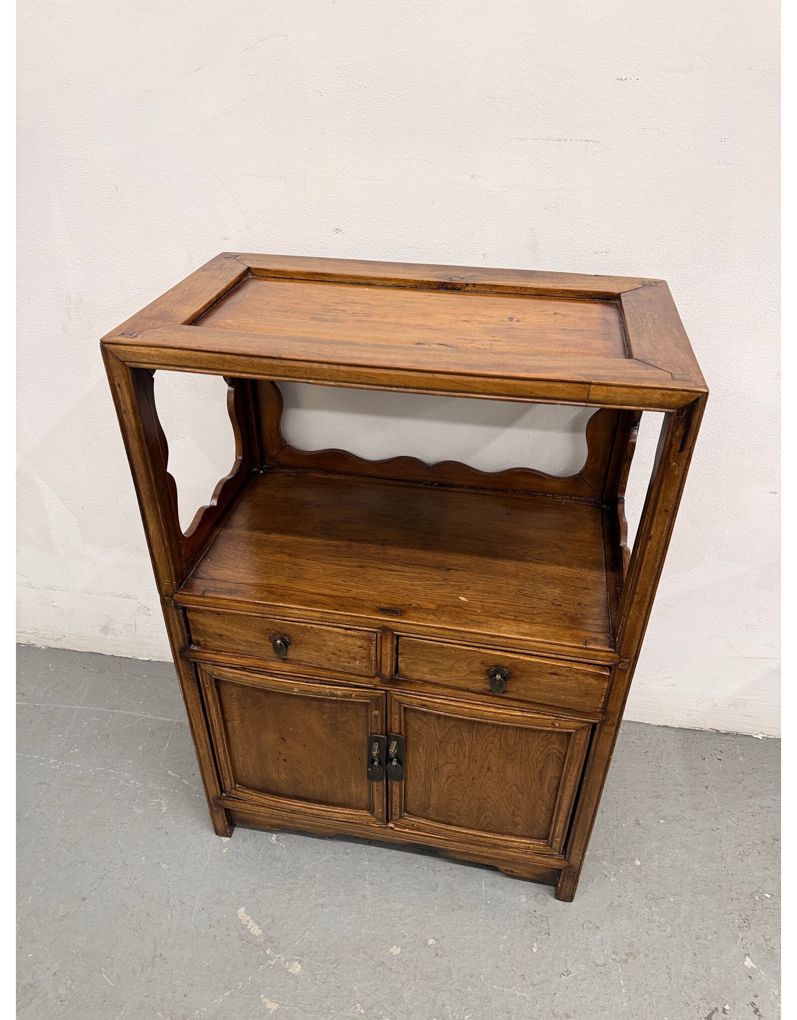 Chinese Style Small Wooden Display Cabinet