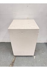 Concrete Outdoor/Indoor Patio Side Table in Ivory by CB2