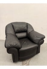 Black Leather Armchair