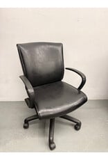 Black Leather Office Chair