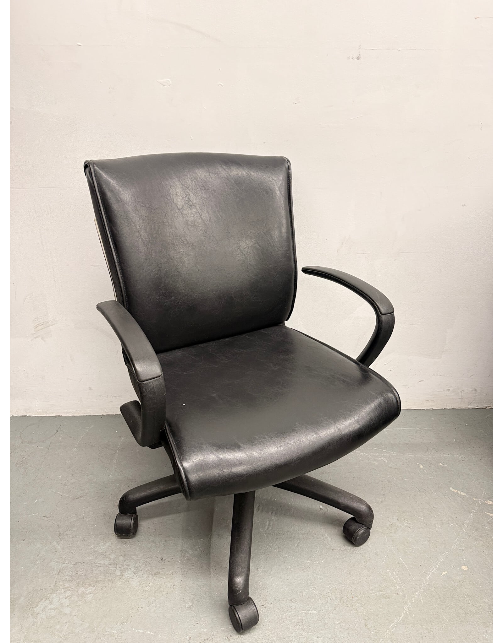 Black Leather Office Chair