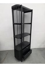 Fence Black Bookcase