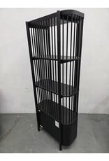 Fence Black Bookcase