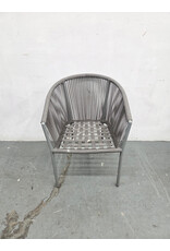 Gray Woven Outdoor Chair