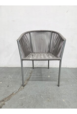 Gray Woven Outdoor Chair