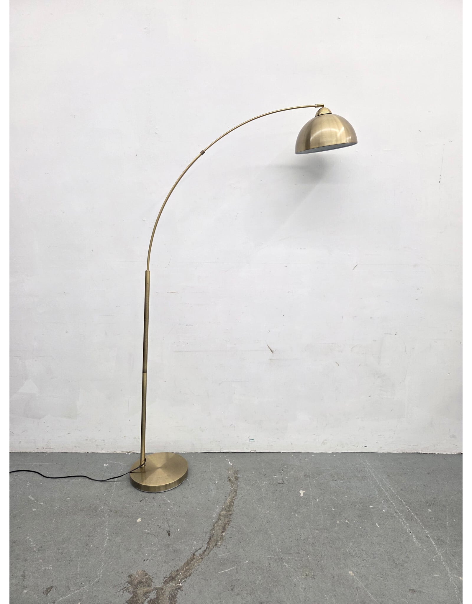 Gold Arching Floor Lamp