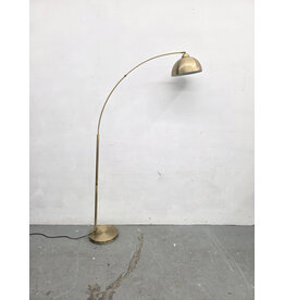 Gold Arching Floor Lamp