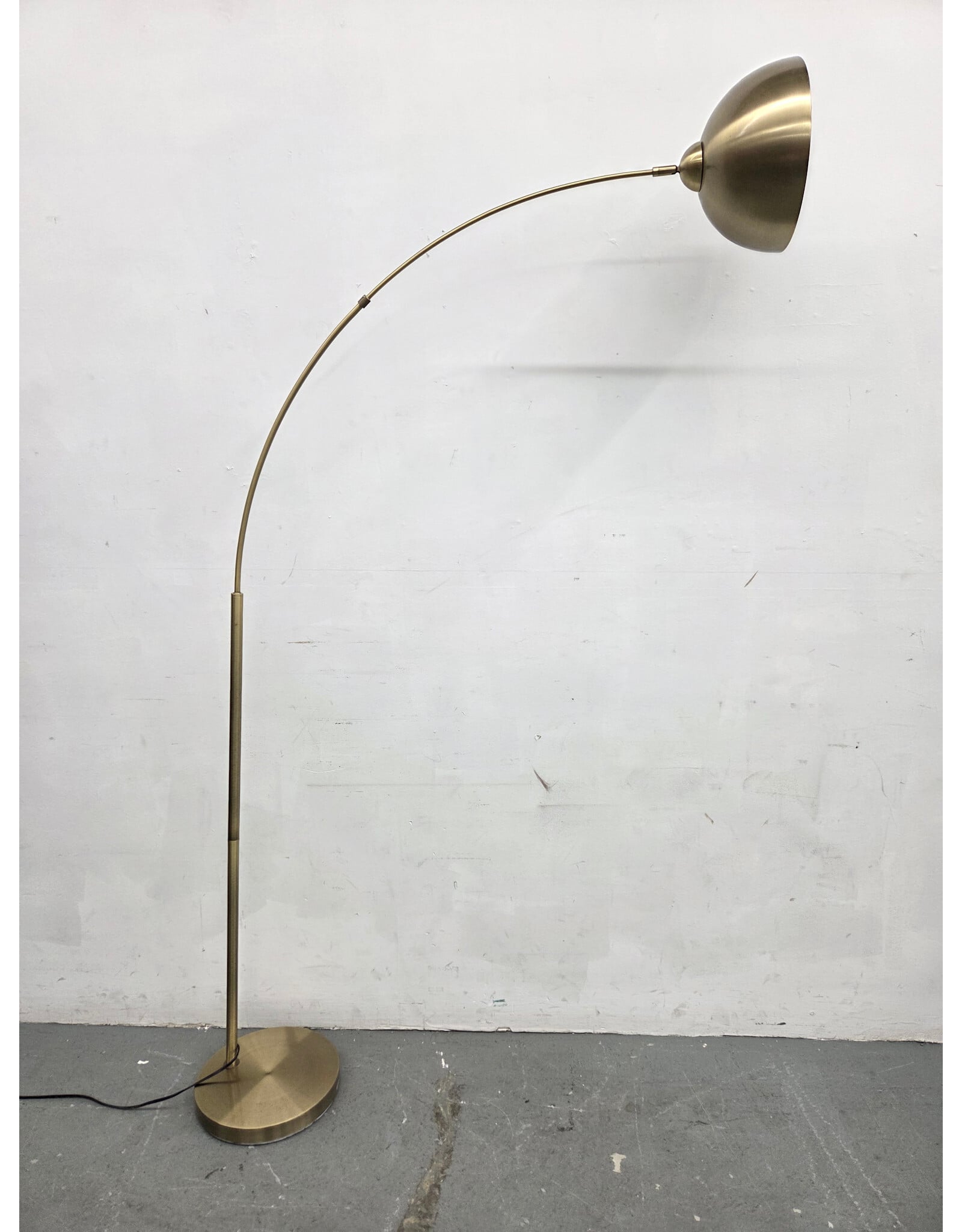 Gold Arching Floor Lamp