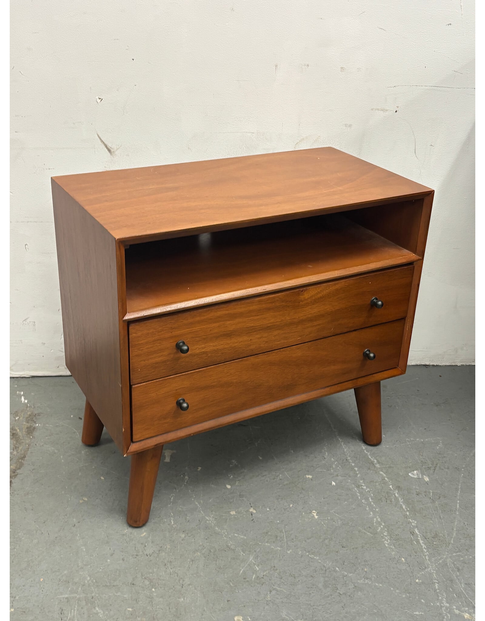 MCM Style 2 Drawer Nightstand
