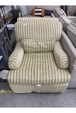 Century Furniture Striped Armchairs