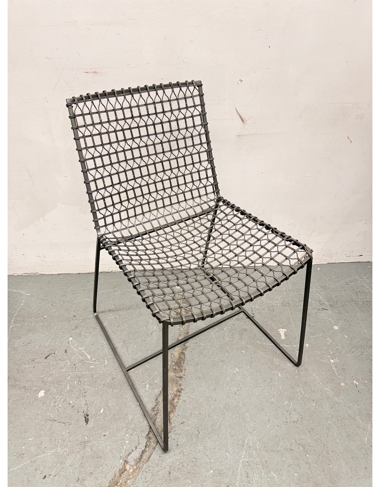 Crate&Barrel Tig Metal Dining Chair