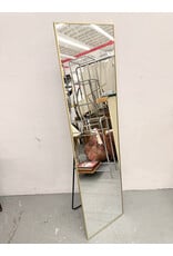 Gold Trim Standing Mirror
