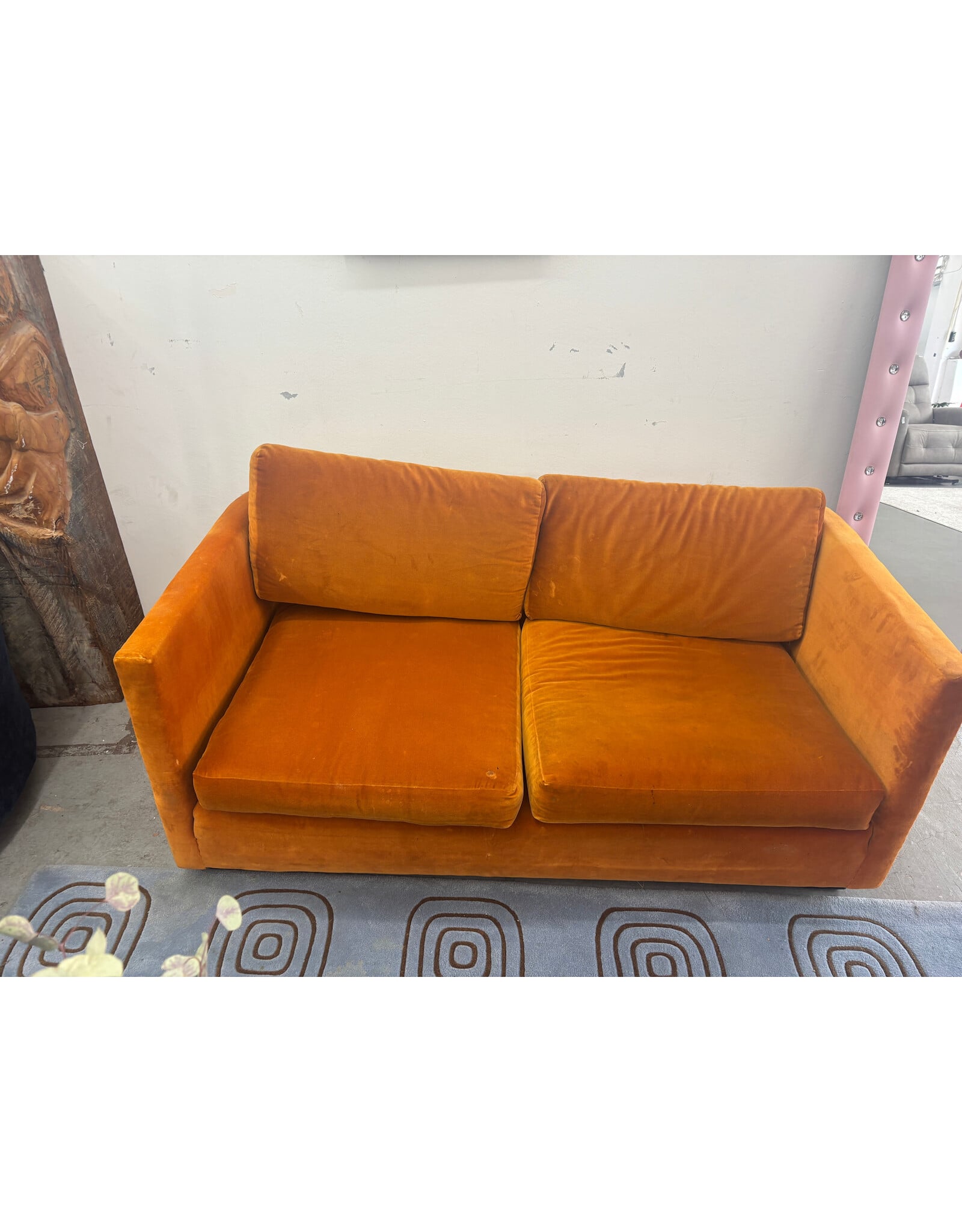 Hop in my velvet orange 2 Seater
