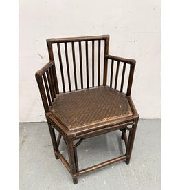 Antique Hexagonal Bamboo Chair
