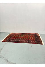 vintage Style handmade red Afghan tribal geometric wool area rug