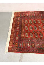 vintage Style handmade red Afghan tribal geometric wool area rug