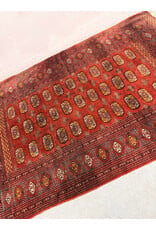 vintage Style handmade red Afghan tribal geometric wool area rug