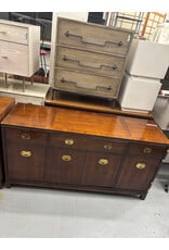MCM Hickory Buffet Table