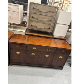 MCM Hickory Buffet Table