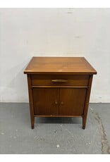 MCM Nightstand w Brass Handles