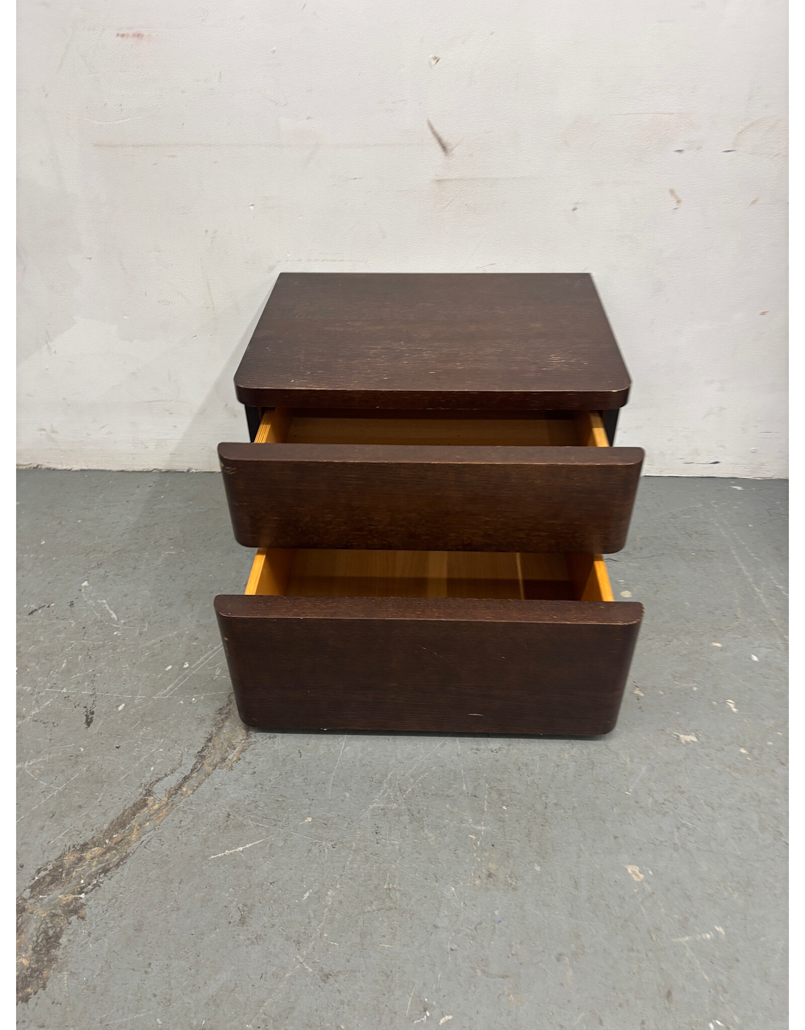 Bcubed Vintage Solid Oak Nighstand