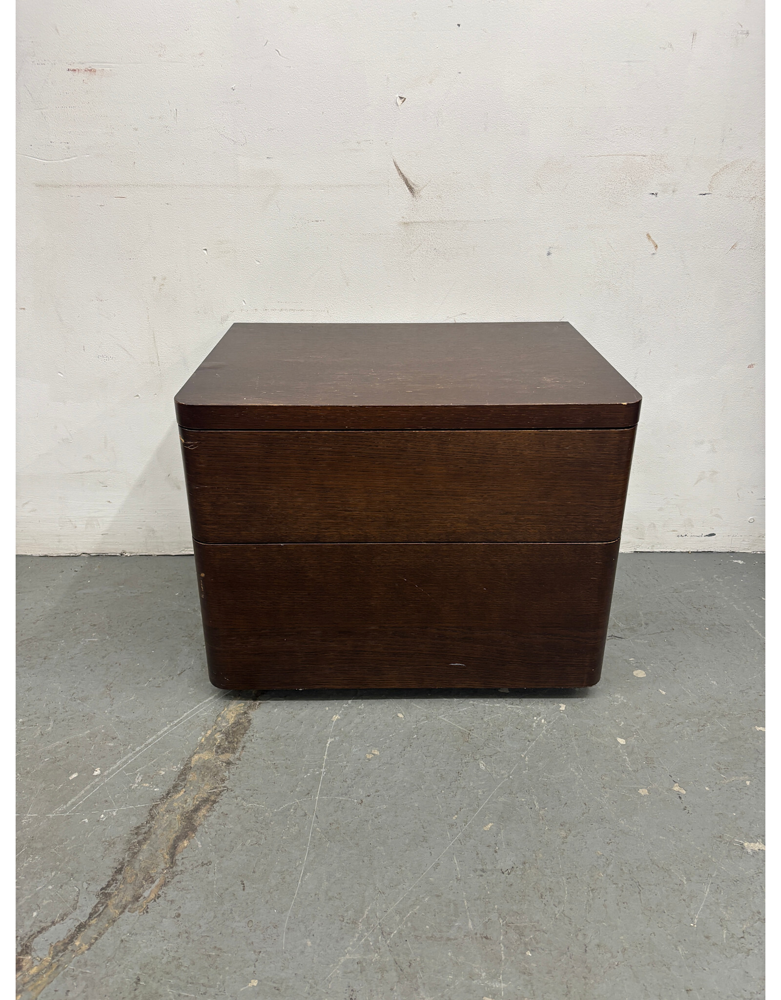 Bcubed Vintage Solid Oak Nighstand