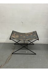 Tavi Stool with Fabric Seat