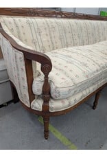 Vintage Federal Style Floral Settee