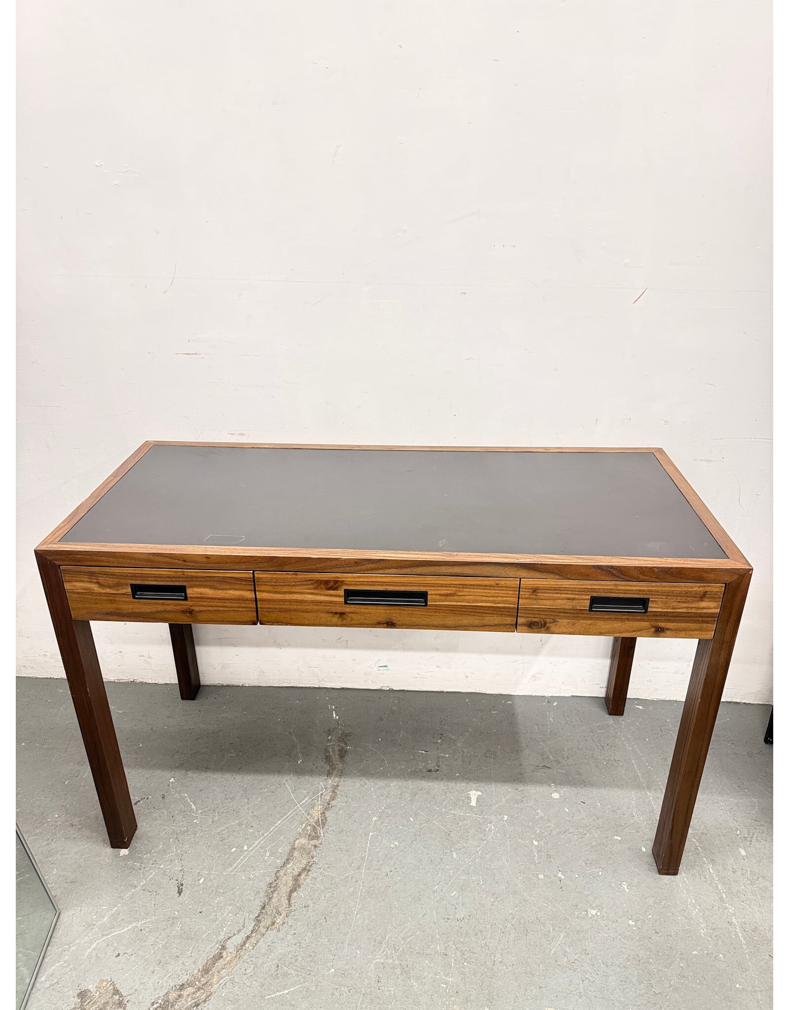 Crate&Barrel Tahoe Dark Wooden Desk