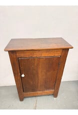 Rustic Oak Storage Cabinet