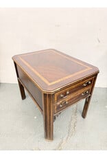 Vintage Lane Mahogany Wood Nightstand