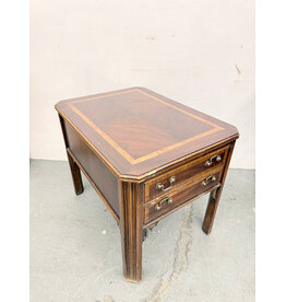 Vintage Lane Mahogany Wood Nightstand