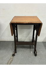 Antique Rolling Typewriter Table