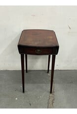 Antique Mahogany Drop Leaf Side Table