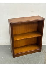 Solid Oak MCM Style Bookcase