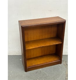 Solid Oak MCM Style Bookcase