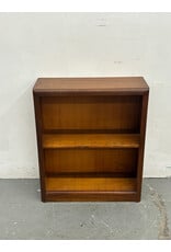 Solid Oak MCM Style Bookcase