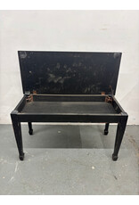 Black Wooden Piano Bench